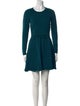 Sandro Crew Neck Mini Dress