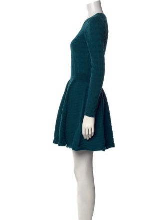 Sandro Crew Neck Mini Dress