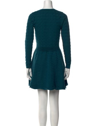 Sandro Crew Neck Mini Dress