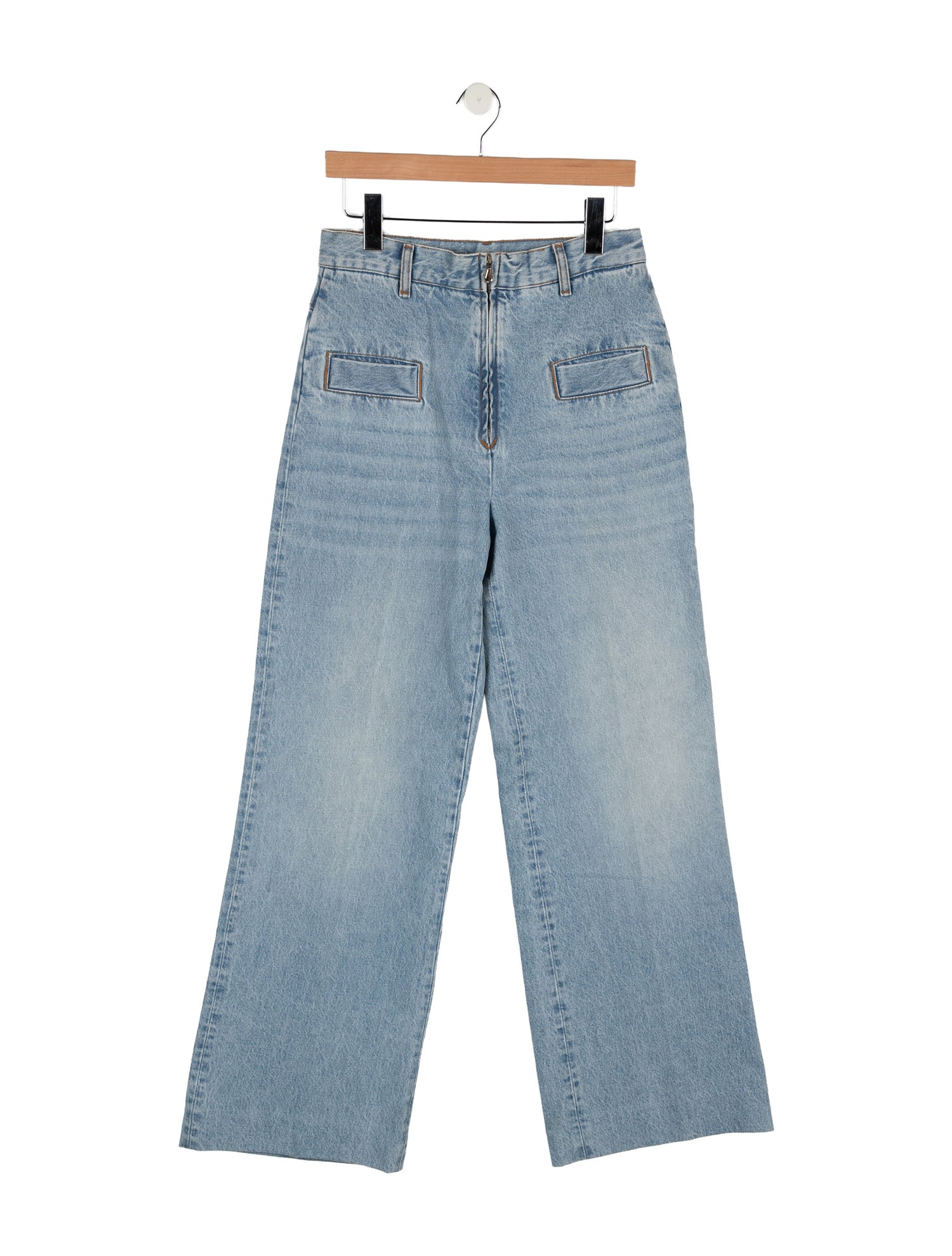 Sandro High-Rise Wide Leg Jeans
