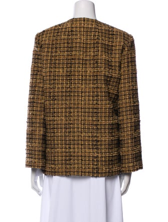 Sandro Tweed Pattern Evening Jacket