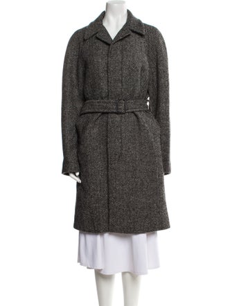 Sandro Tweed Pattern Coat