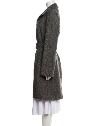 Sandro Tweed Pattern Coat