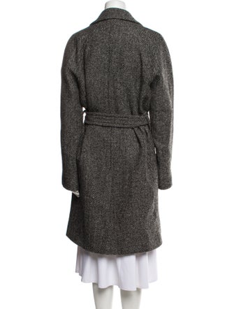 Sandro Tweed Pattern Coat