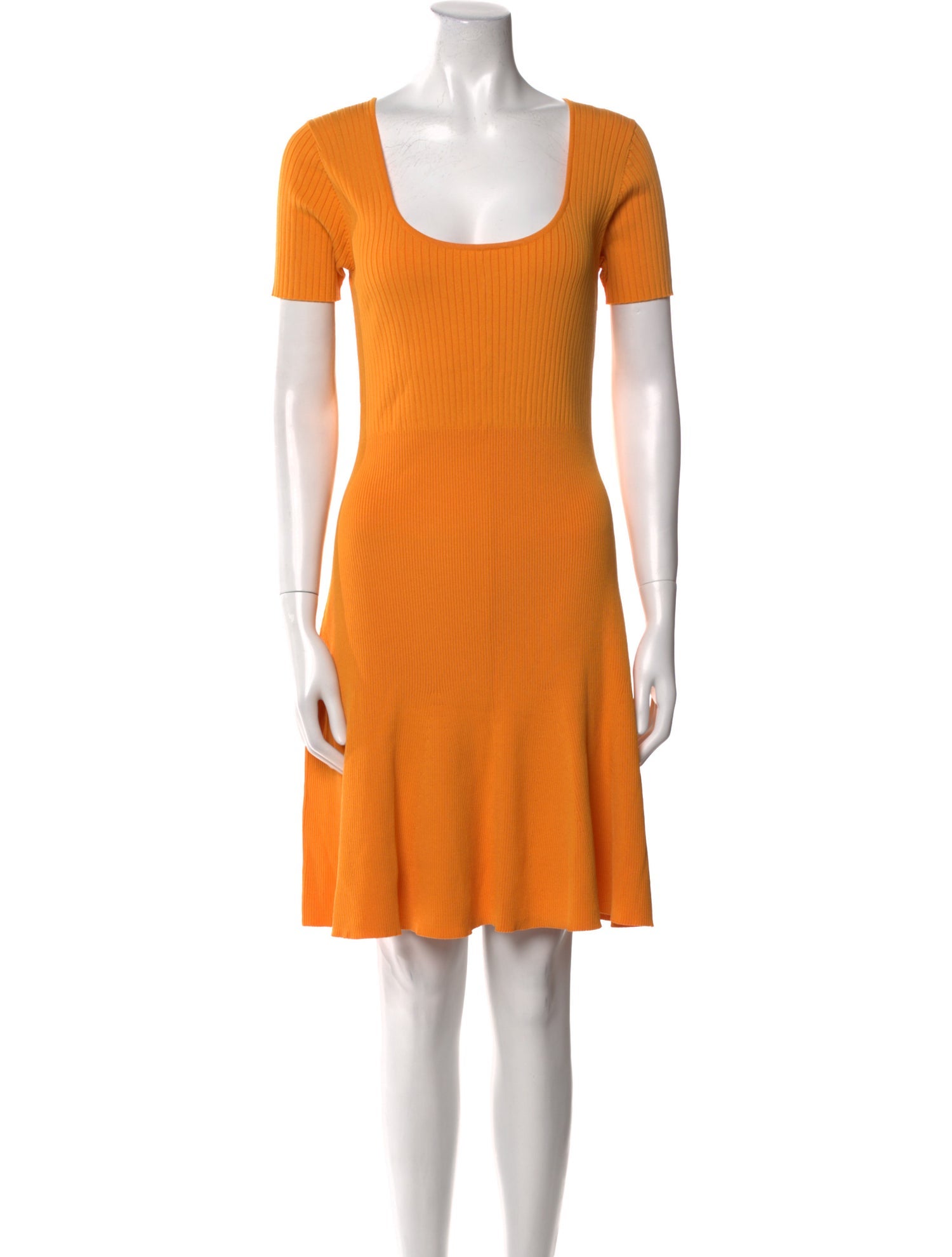Sandro Scoop Neck Knee-Length Dress