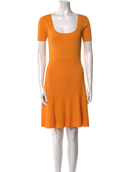 Sandro Scoop Neck Knee-Length Dress