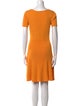 Sandro Scoop Neck Knee-Length Dress
