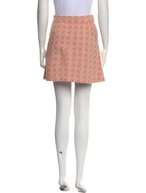 Sandro Printed Mini Skirt