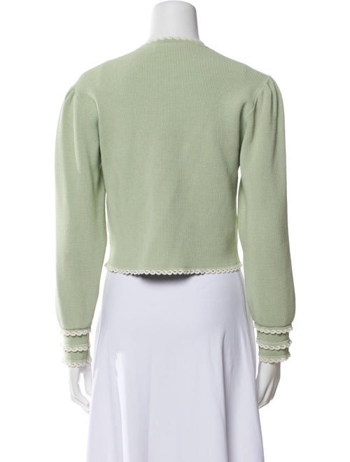 Sandro Plaid Print Crew Neck Sweater