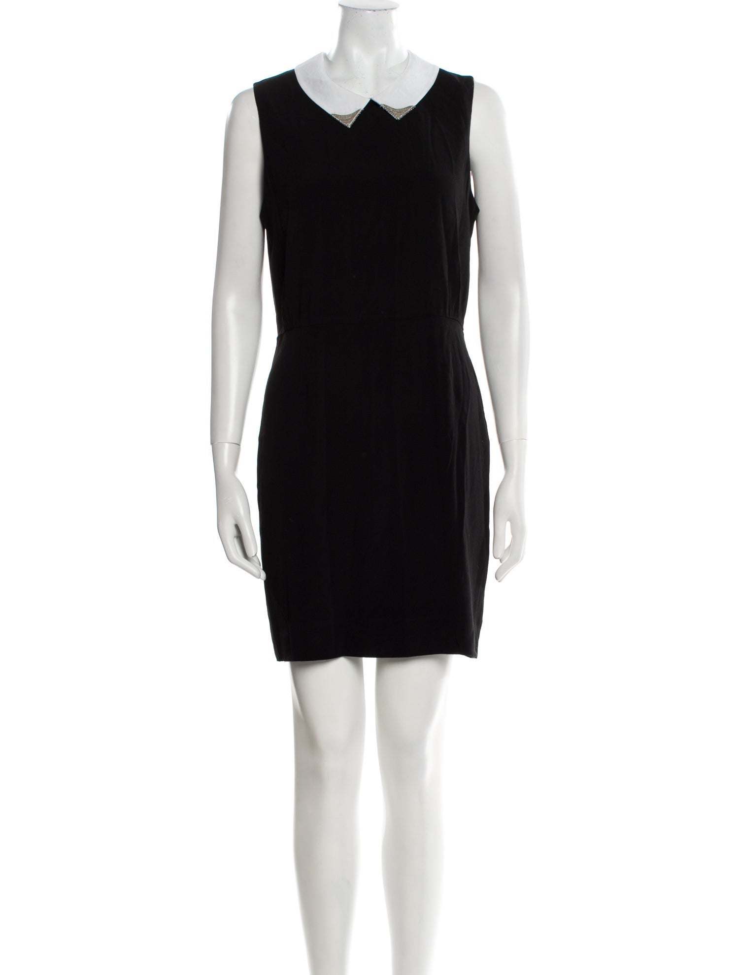 Sandro V-Neck Mini Dress
