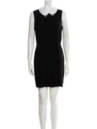 Sandro V-Neck Mini Dress