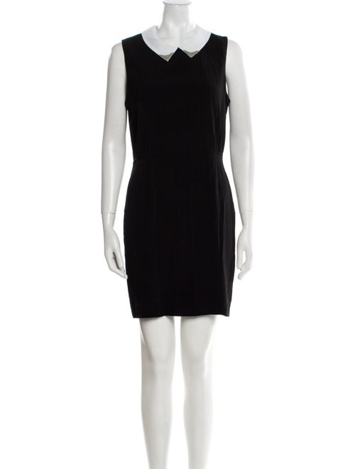 Sandro V-Neck Mini Dress