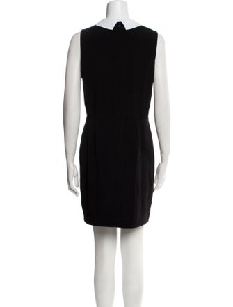 Sandro V-Neck Mini Dress