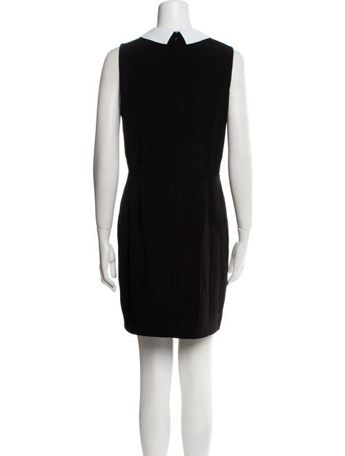 Sandro V-Neck Mini Dress