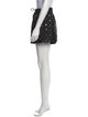 Sandro Polka Dot Print Mini Shorts