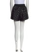 Sandro Polka Dot Print Mini Shorts