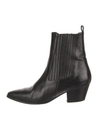 Sandro Leather Chelsea Boots