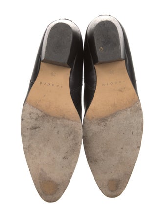 Sandro Leather Chelsea Boots