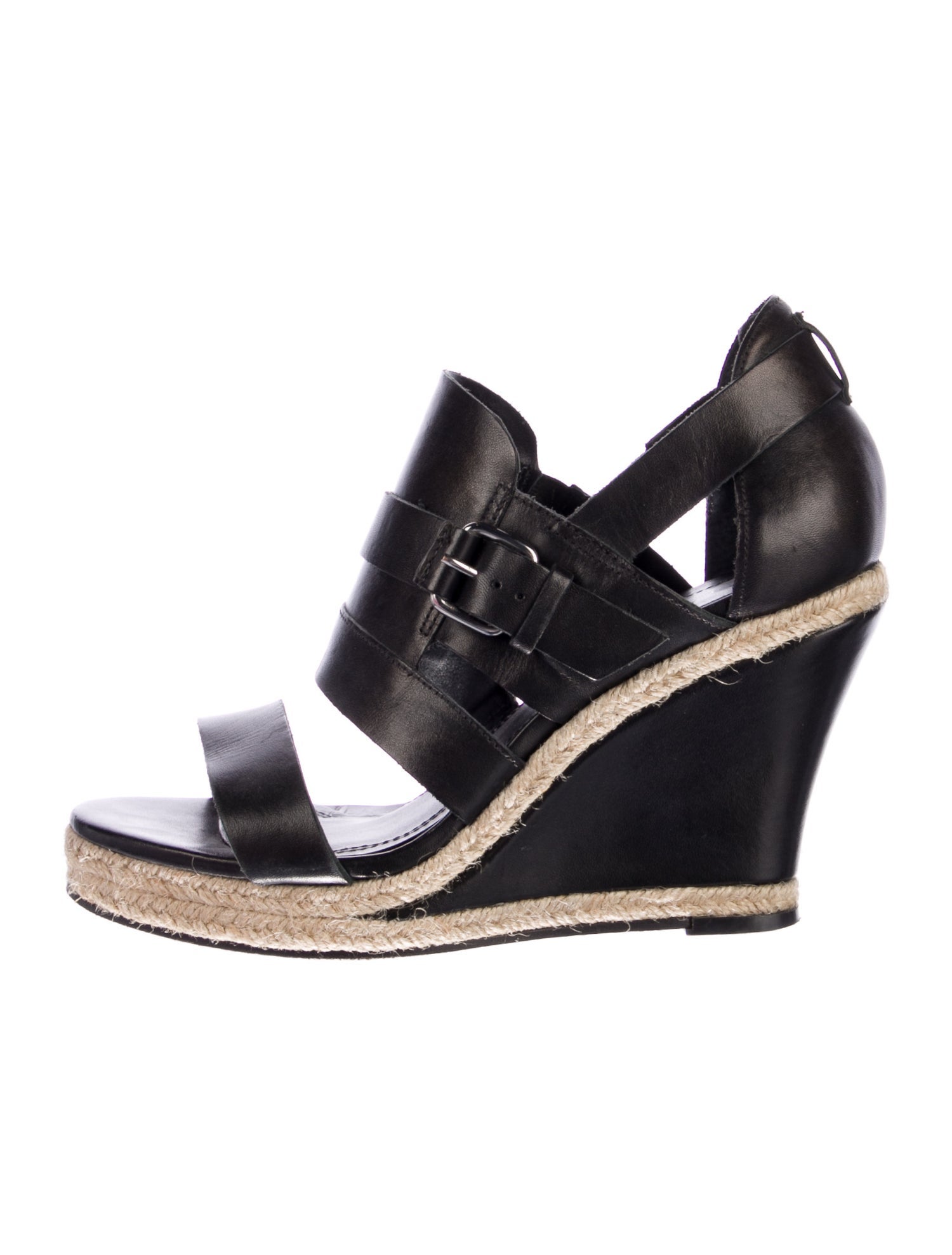 Sandro Leather Espadrilles