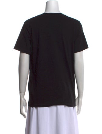 Sandro Graphic Print Crew Neck T-Shirt