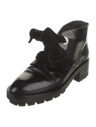 Sandro Patent Leather Boots
