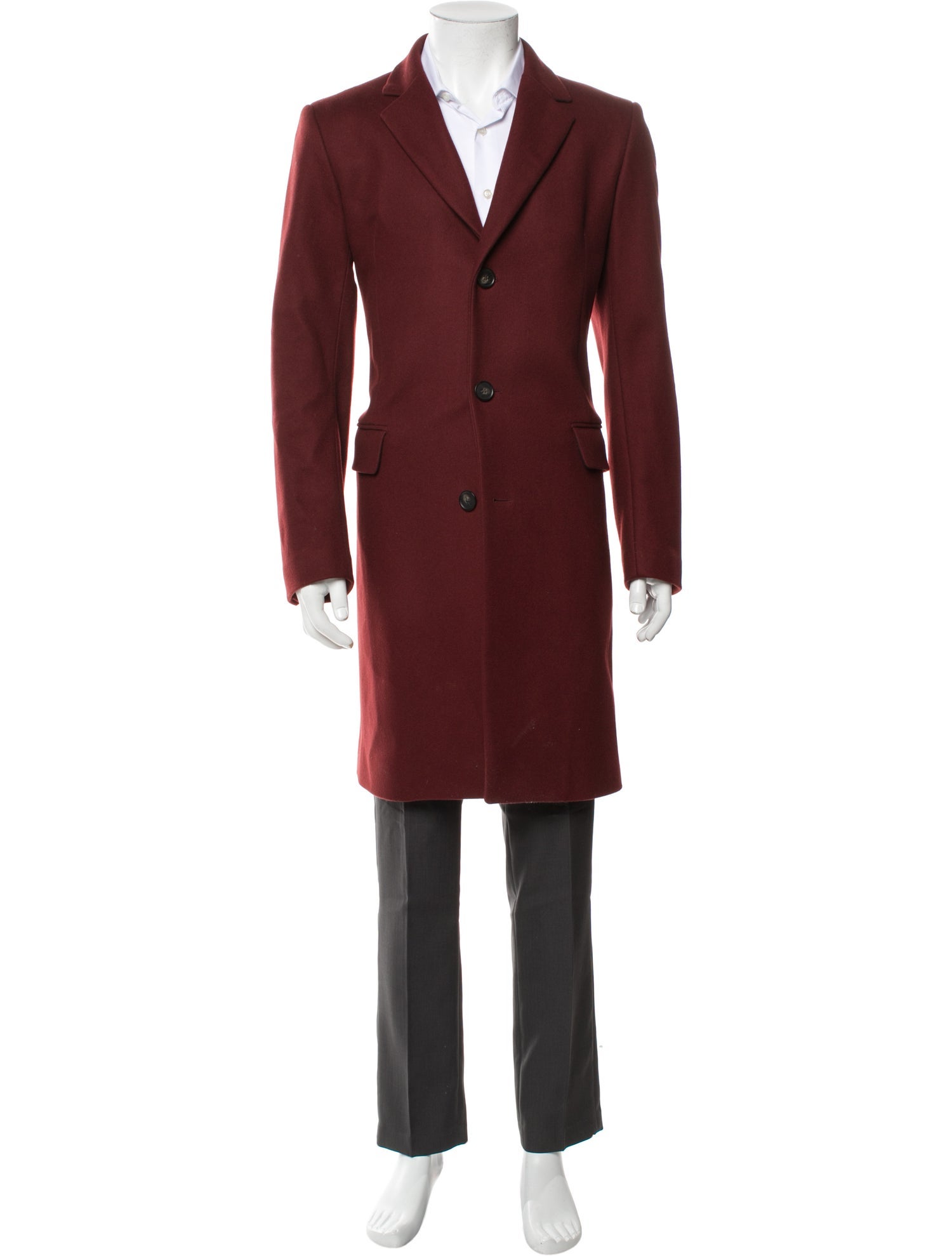 Sandro Wool Overcoat