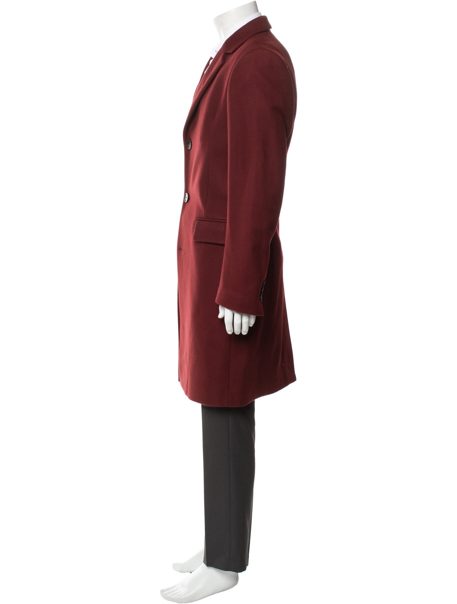 Sandro Wool Overcoat