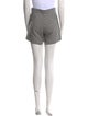 Sandro Houndstooth Print Mini Shorts