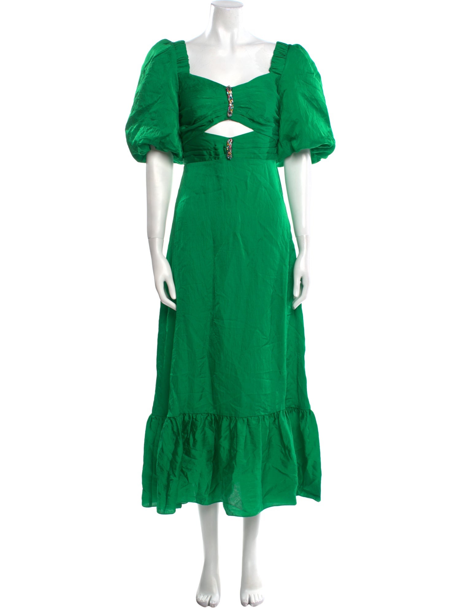 Sandro Square Neckline Long Dress w/ Tags