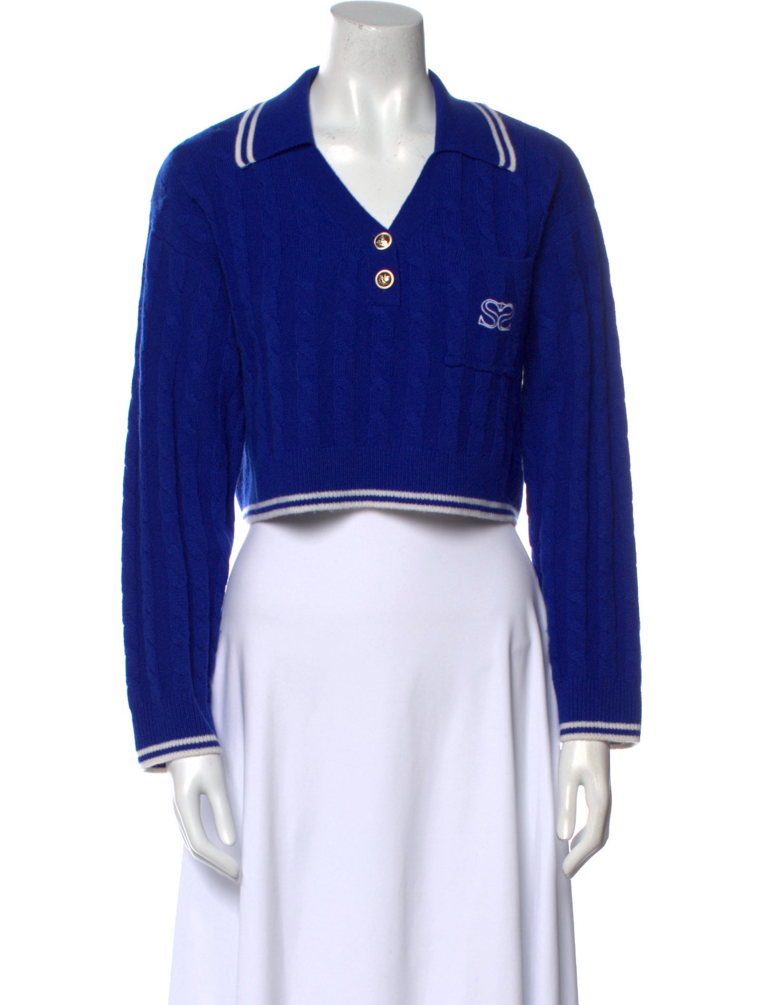 Sandro Wool V-Neck Sweater