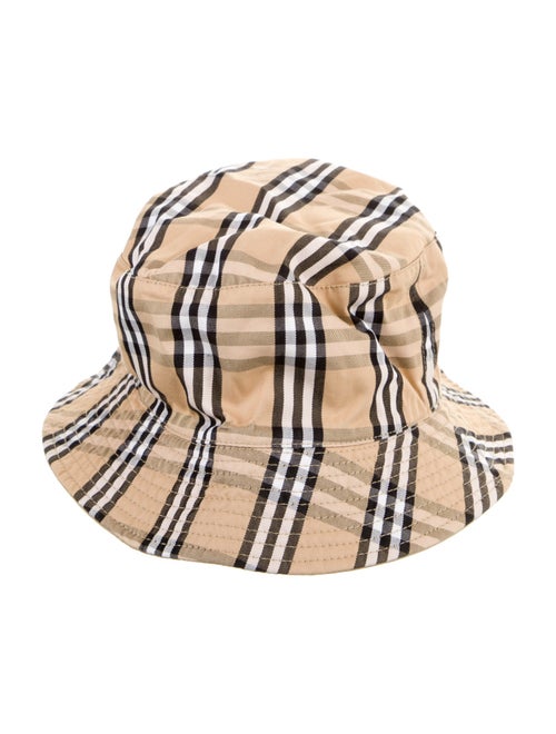 Sandro Solid & Plaid Reversible Bucket Hat