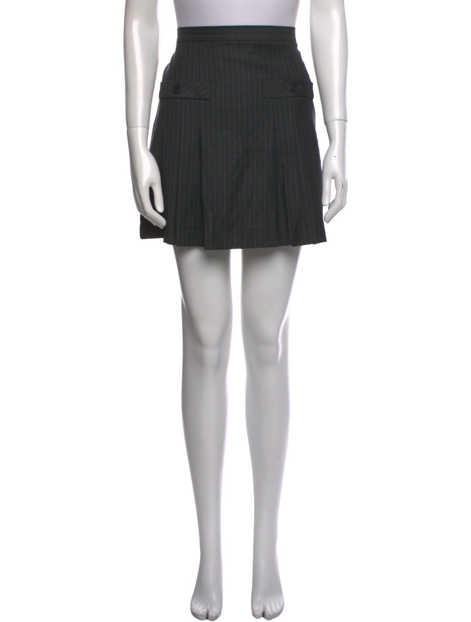 Sandro Wool Mini Skirt