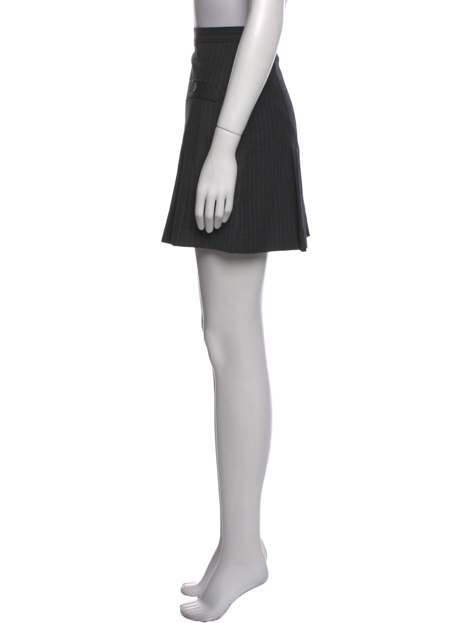 Sandro Wool Mini Skirt