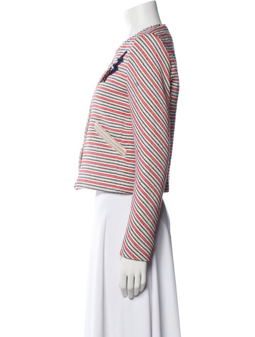 Sandro Striped Evening Jacket