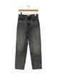 Sandro High-Rise Straight Leg Jeans