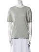 Sandro Linen Bateau Neckline T-Shirt