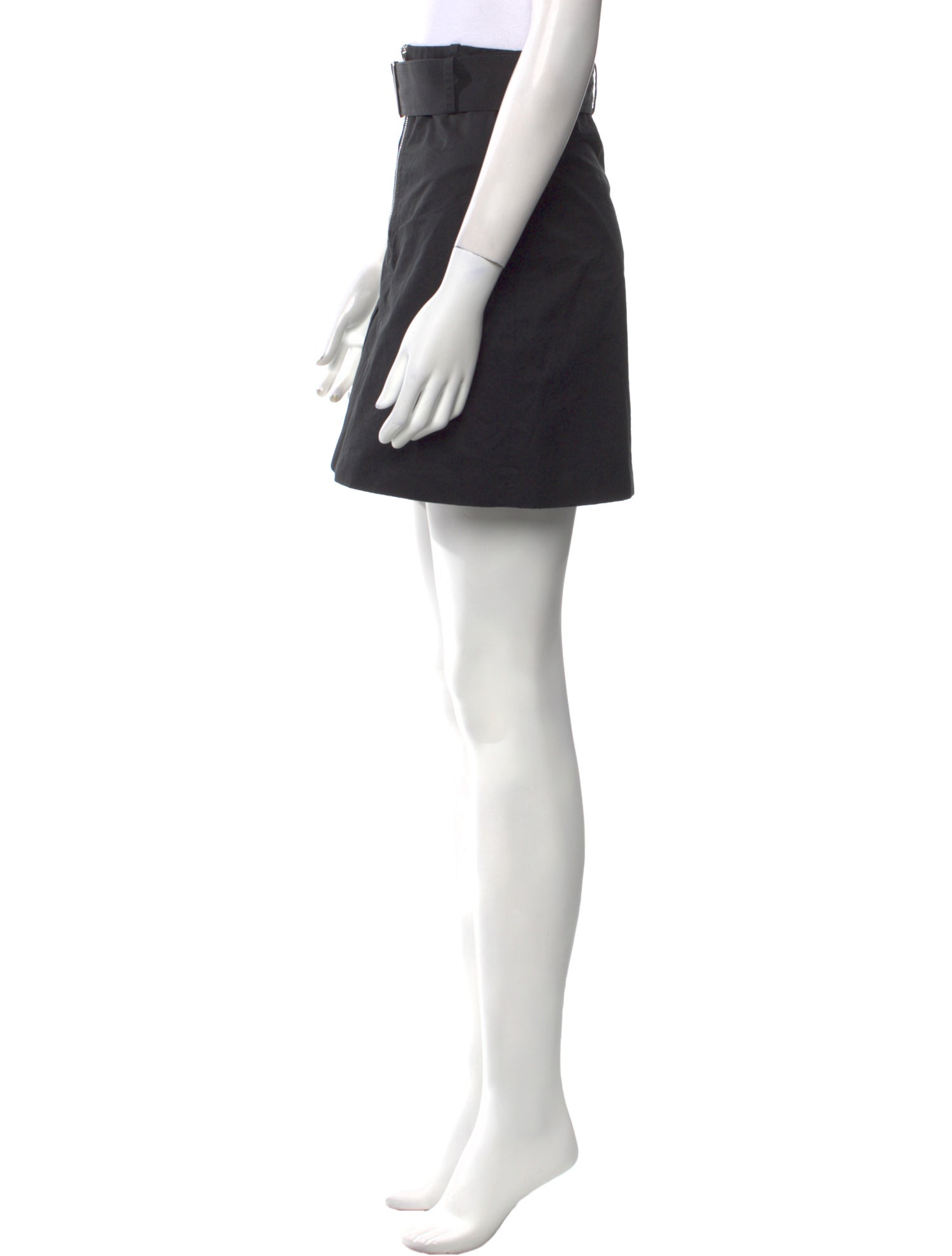 Sandro Ruffle Embellishment Mini Skirt