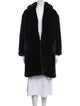 Sandro Faux Fur Coat