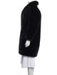 Sandro Faux Fur Coat
