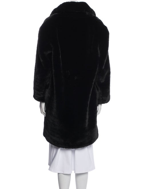 Sandro Faux Fur Coat