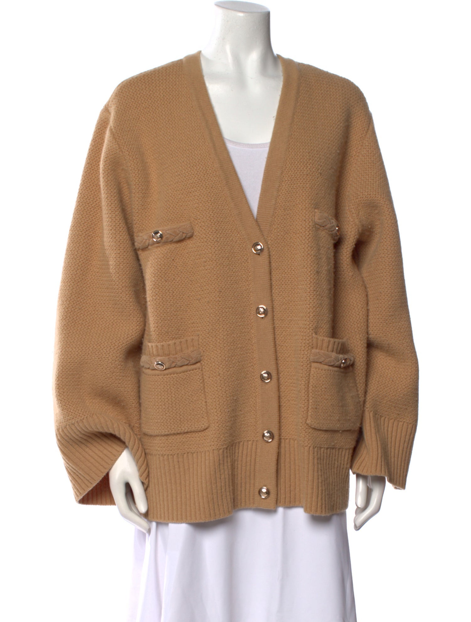 Sandro Wool V-Neck Sweater