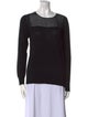 Sandro Merino Wool Scoop Neck Sweater
