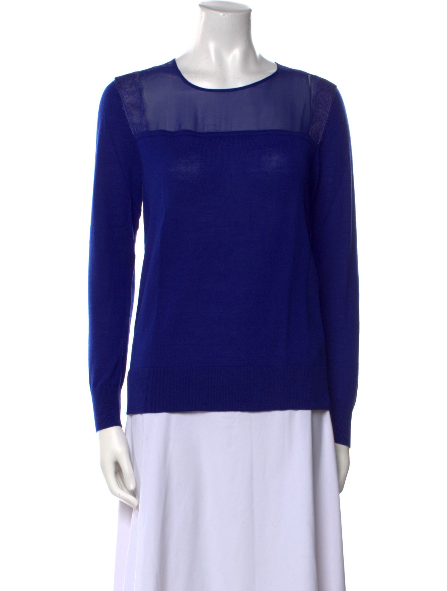 Sandro Merino Wool Bateau Neckline Sweater