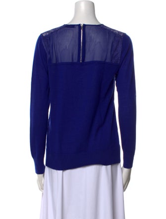 Sandro Merino Wool Bateau Neckline Sweater