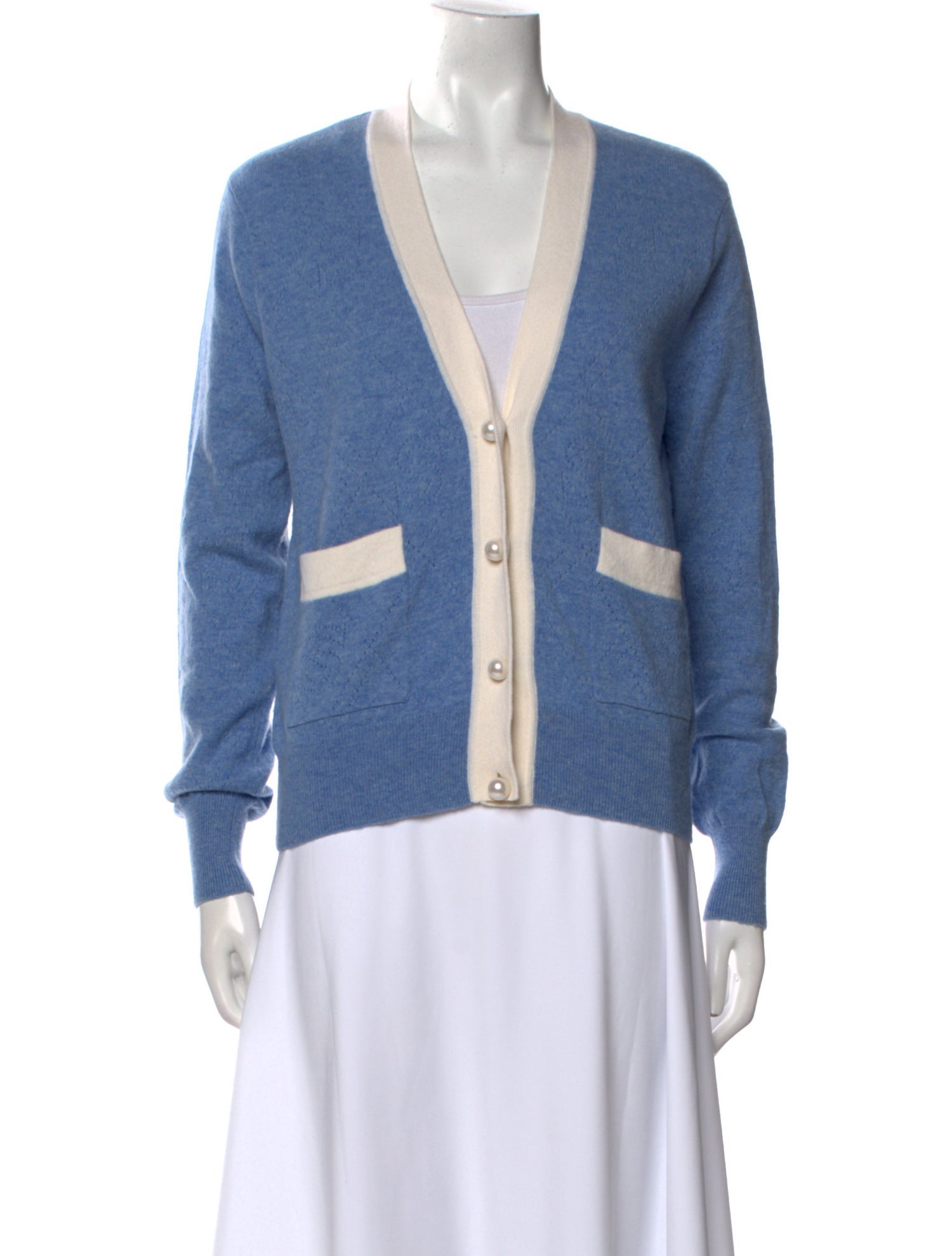 Sandro Wool V-Neck Sweater