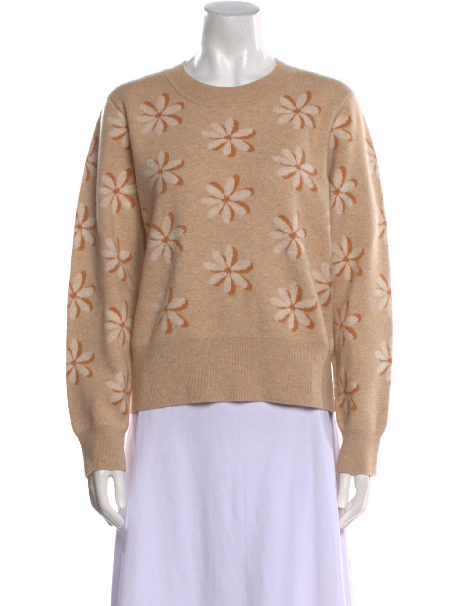 Sandro Wool Printed Sweater