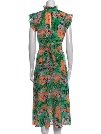 Sandro Silk Midi Length Dress