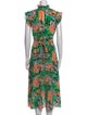Sandro Silk Midi Length Dress