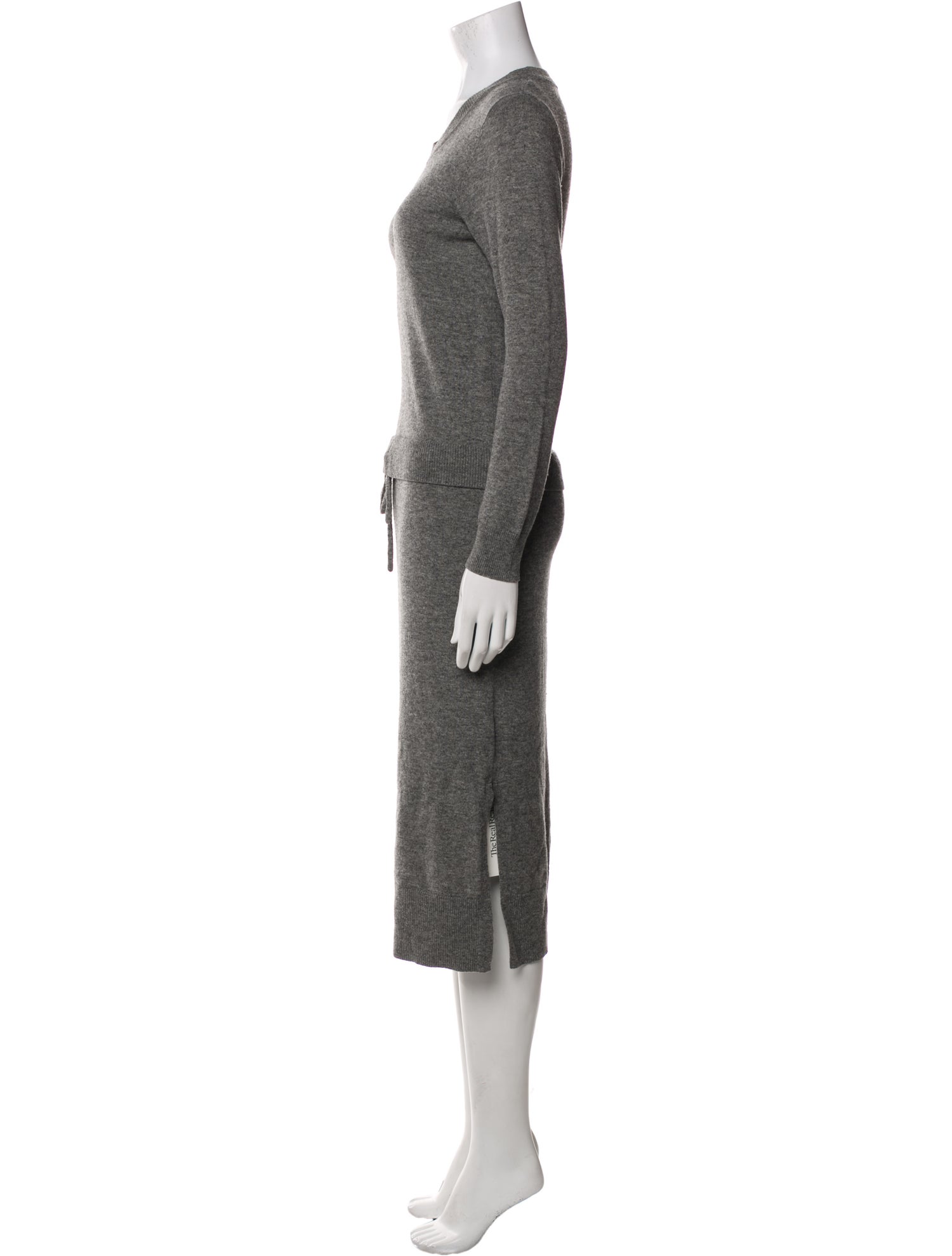 Sandro Wool Midi Length Dress