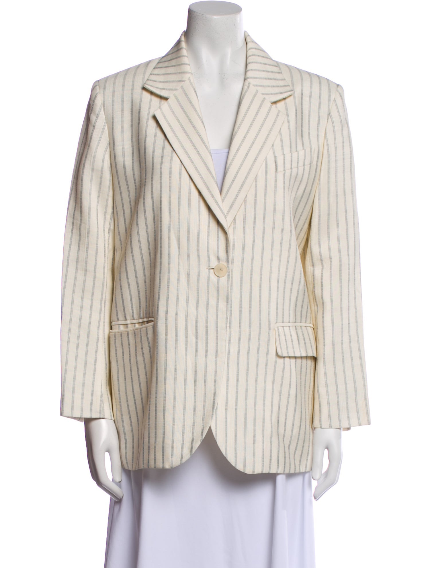 Sandro Striped Blazer